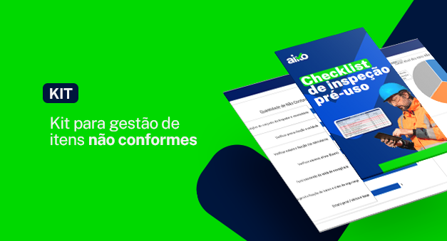 kit para gestão de itens não conformes